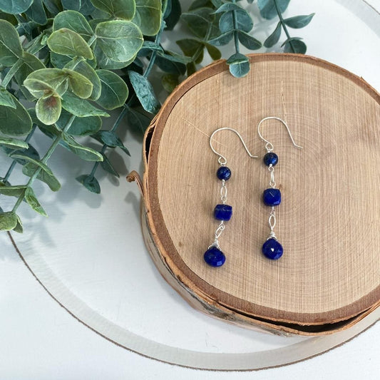 Lapis Dangle Earrings