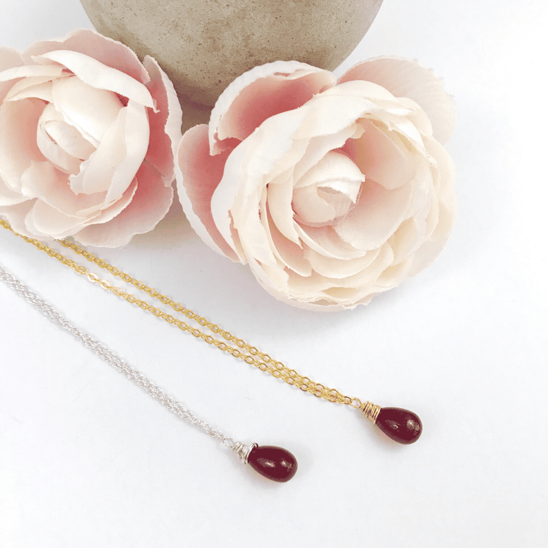Ruby Pendant Necklace