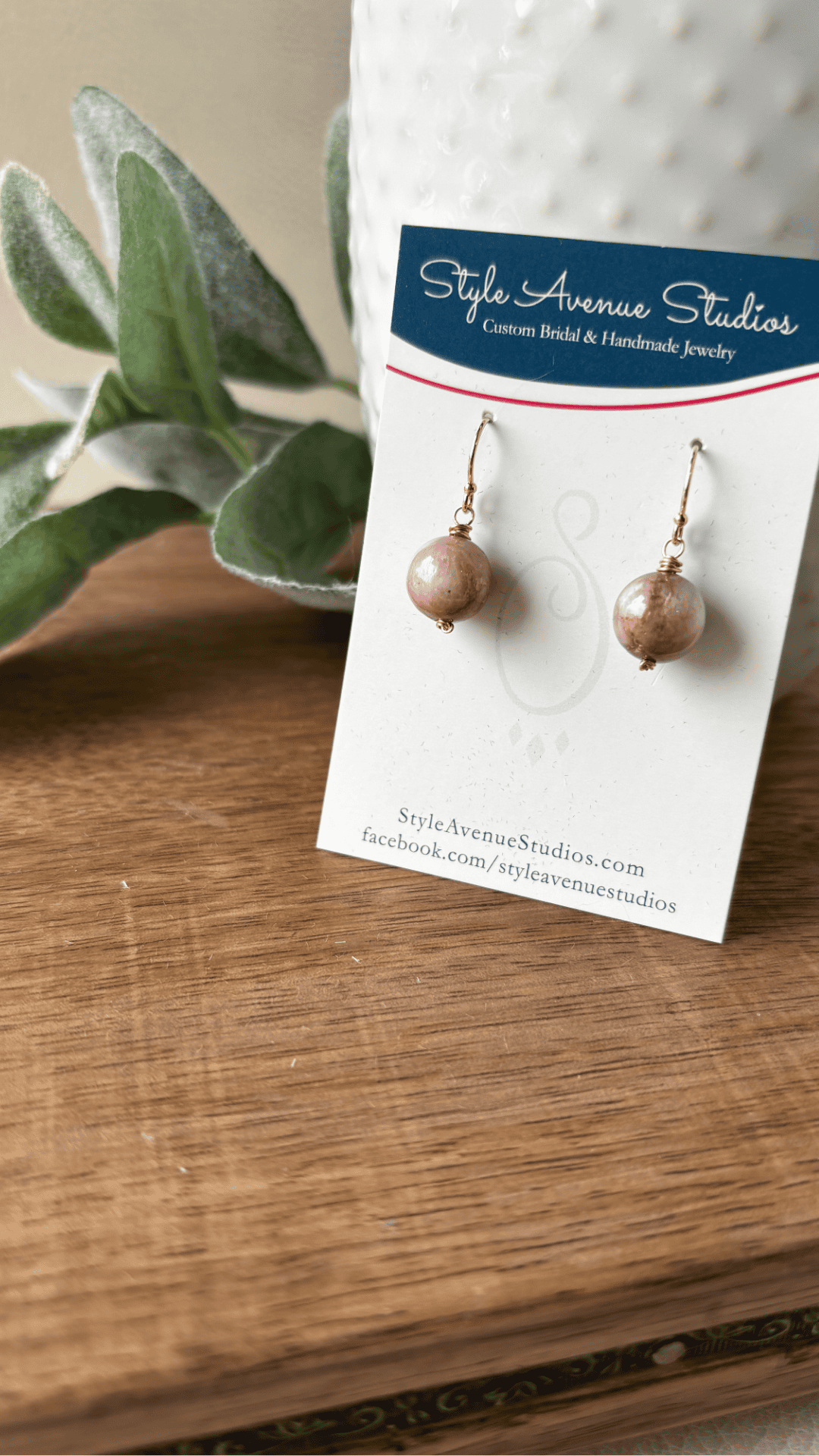 Pink Tourmaline Earrings