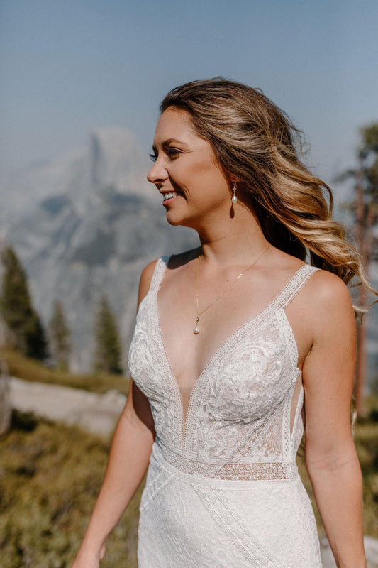 Bridal Pearl Pendant - Style Avenue Studios