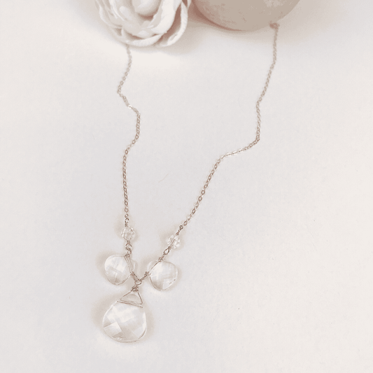 Crystal Bib Necklace - Style Avenue Studios