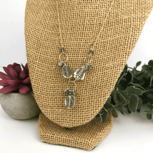 Green Amethyst Necklace