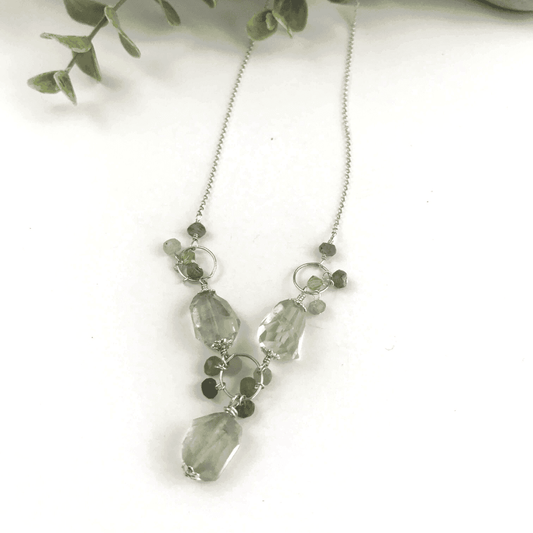 Green Statement Necklace