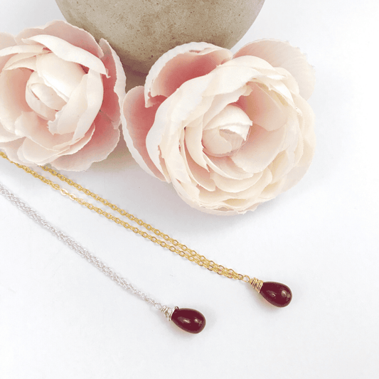 Ruby Pendant Necklace