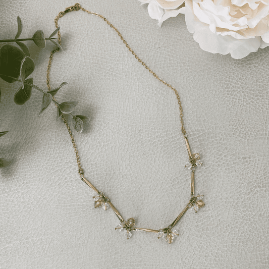 Golden Scoop Necklace - Style Avenue Studios